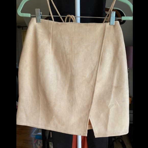 Sabo Skirt Suede two piece dress - Picture 4 of 8